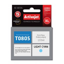 ActiveJet AE-805N tusz light cyan do drukarki Epson zamiennik Epson T0805 13,5ml