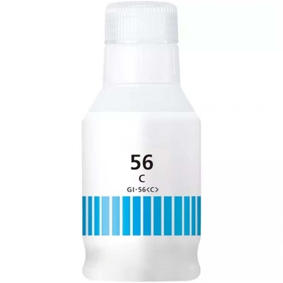 Tusz KC-GI56C zamiennik Canon GI56 Cyan GI-56 C 140ml Błękitny Pigment