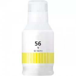 Tusz KC-GI56Y zamiennik Canon GI56 Yellow GI-56 Y 140ml Żółty Pigment