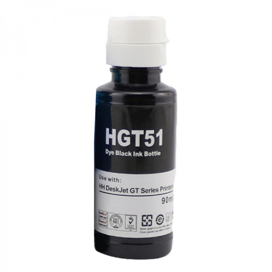 Tusz KH-GT51BXL zamiennik HP Ink Tank GT53 GT51 1VV21AE 90ml black