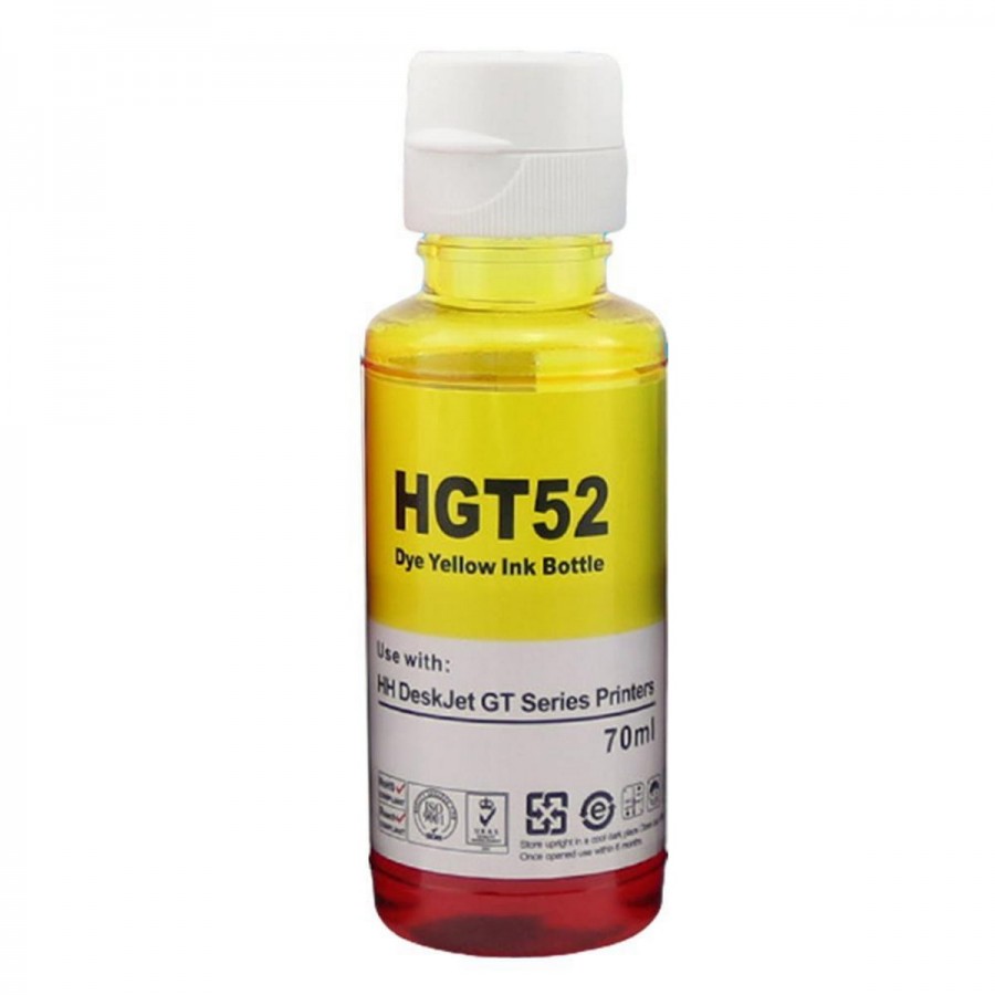 Tusz KH-GT52YXL zamiennik HP Ink Tank GT52 M0H56AE 70ml żółty