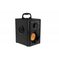 Głośnik MT3145 Mobilny BOOMBOX BT 2.1 Z Subwooferem Czarny RMS 15W