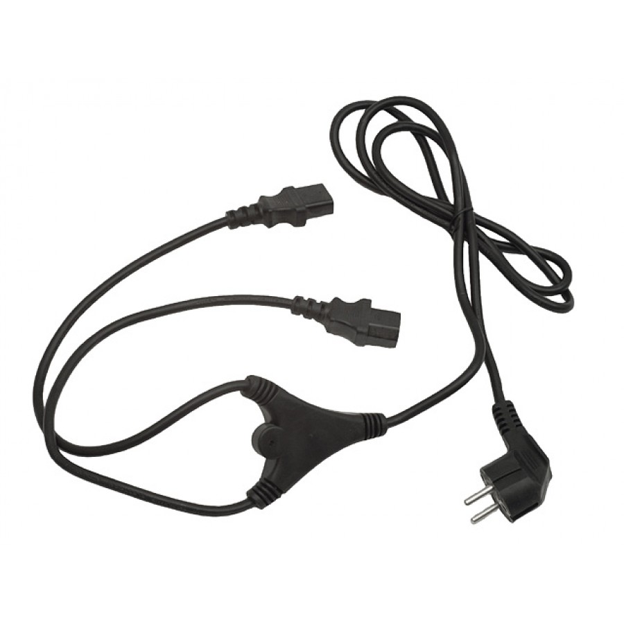 Kabel Zasilający Y 2 Zasilacze 1.8m Pc-186-Ml6