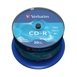 CD-R Verbatim 700MB Extra Prot CAKE 50