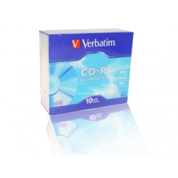 CD-R Verbatim 700MB Extra Prot 10-PACK Slim