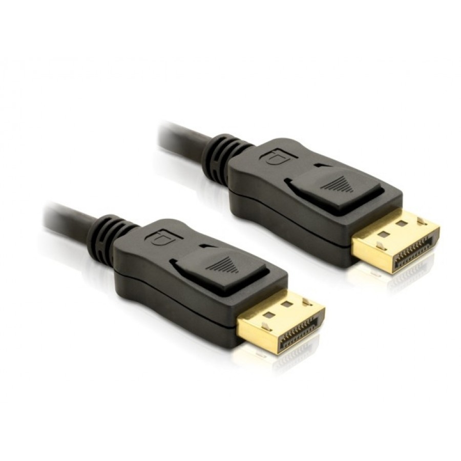 Kabel Displayport M/M 1m Gold Delock