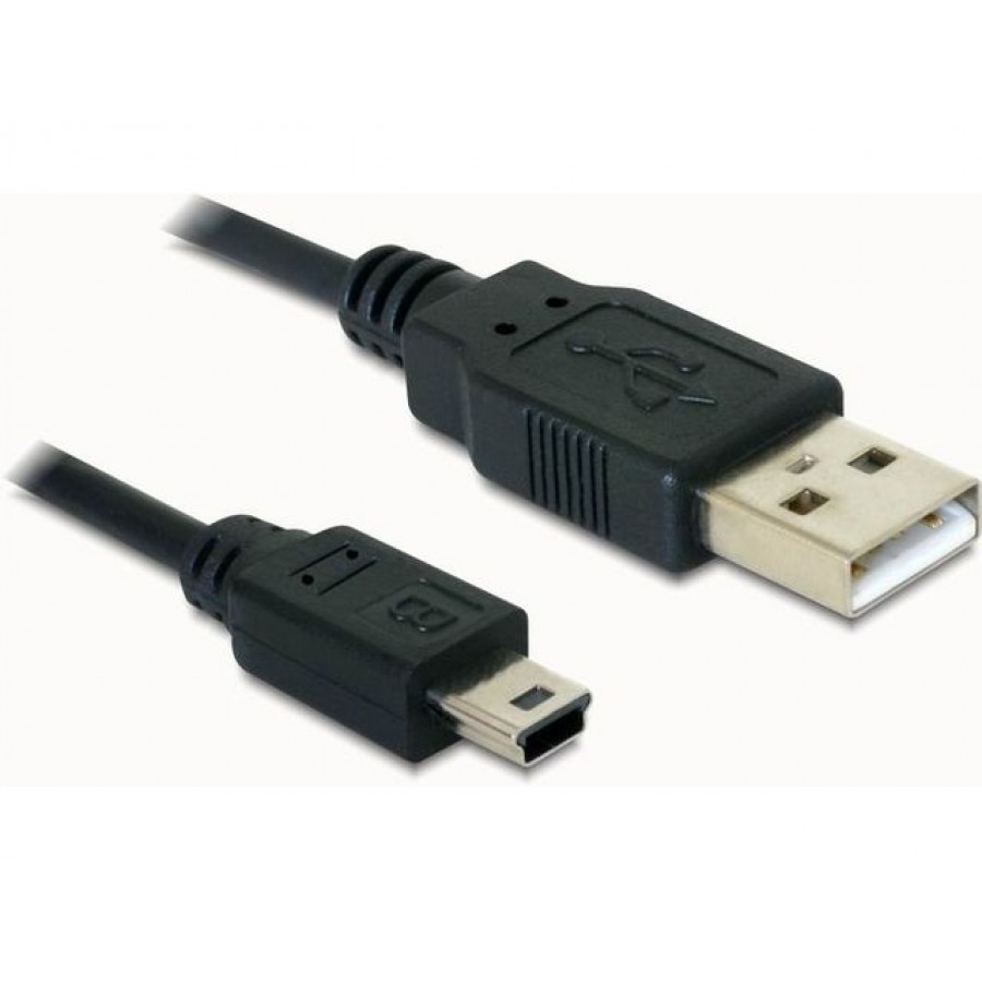 Kabel USB Mini Am-Bm5p Canon 0.7m Delock