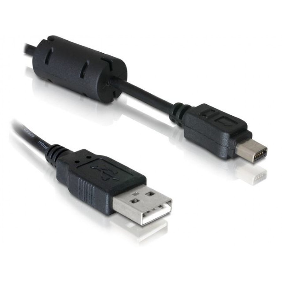 Kabel USB Mini 2.0 12 Pin Olympus 1m Delock