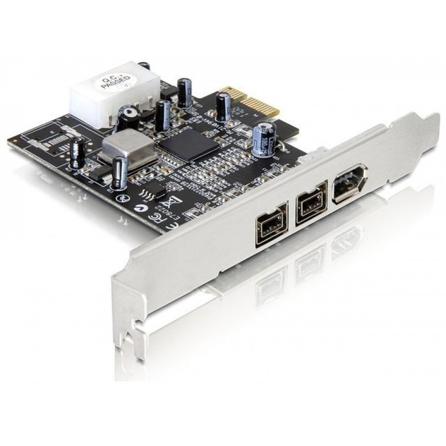 Karta PCI Express->Firewire 2x1394b + 1394a Delock