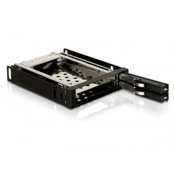 Kieszeń HDD Wewnętrzna SATA 2xHDD 2.5” Czarna Delock Na 2 Dyski