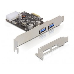 Karta PCI Express->USB 3.0 2-Port Delock