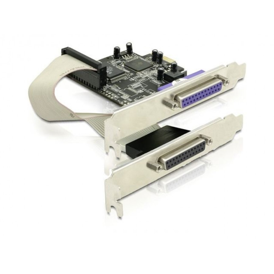 Karta PCI Express->Lpt Db25 X2 Delock