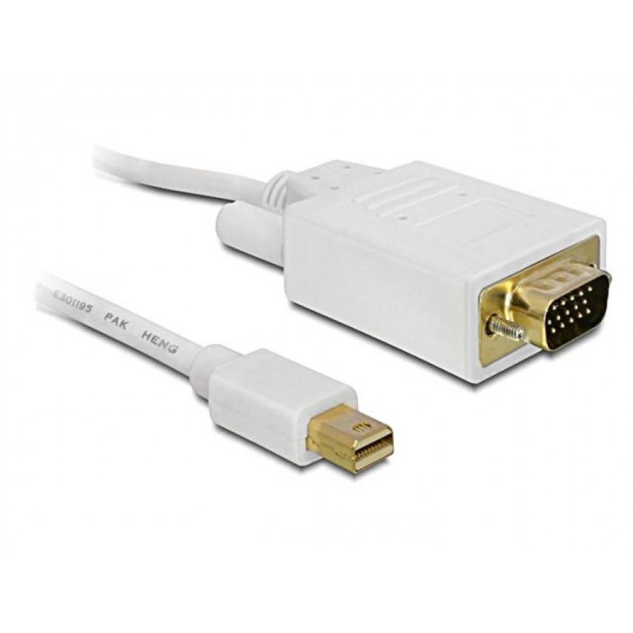 Kabel Displayport Mini(M)->Vga (M) 1m Delock