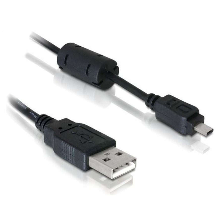 Kabel USB Mini 2.0 8 Pin Nikon 1.8m Uc-E6 Delock