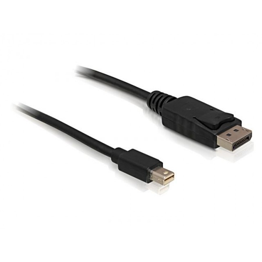 Kabel Displayport Mini(M)->Displayport (M) 1.8m Delock