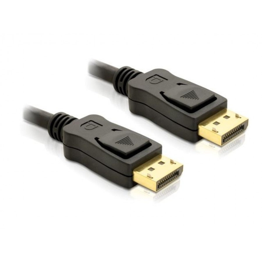 Kabel Displayport M/M 2m Gold Delock