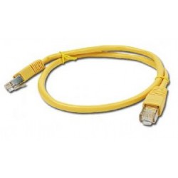 Patchcord Kat.5e FTP 1m Żółty Gembird