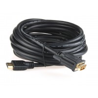 Kabel HDMI(M)->DVI-D(M)(18+1) 7.5m Single Link Pozłacane Styki Gembird