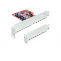 Karta PCI Express->SATA Internal X2 6gb/S Raid Low Profile Delock