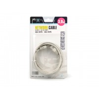 Patch Cord Kat.5e 3m Grey Natec Extreme Media Blister