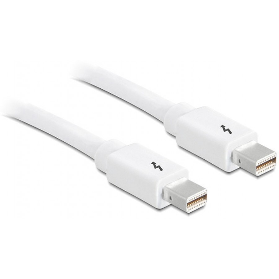 Kabel Thunderbolt M/M White 2m Delock 