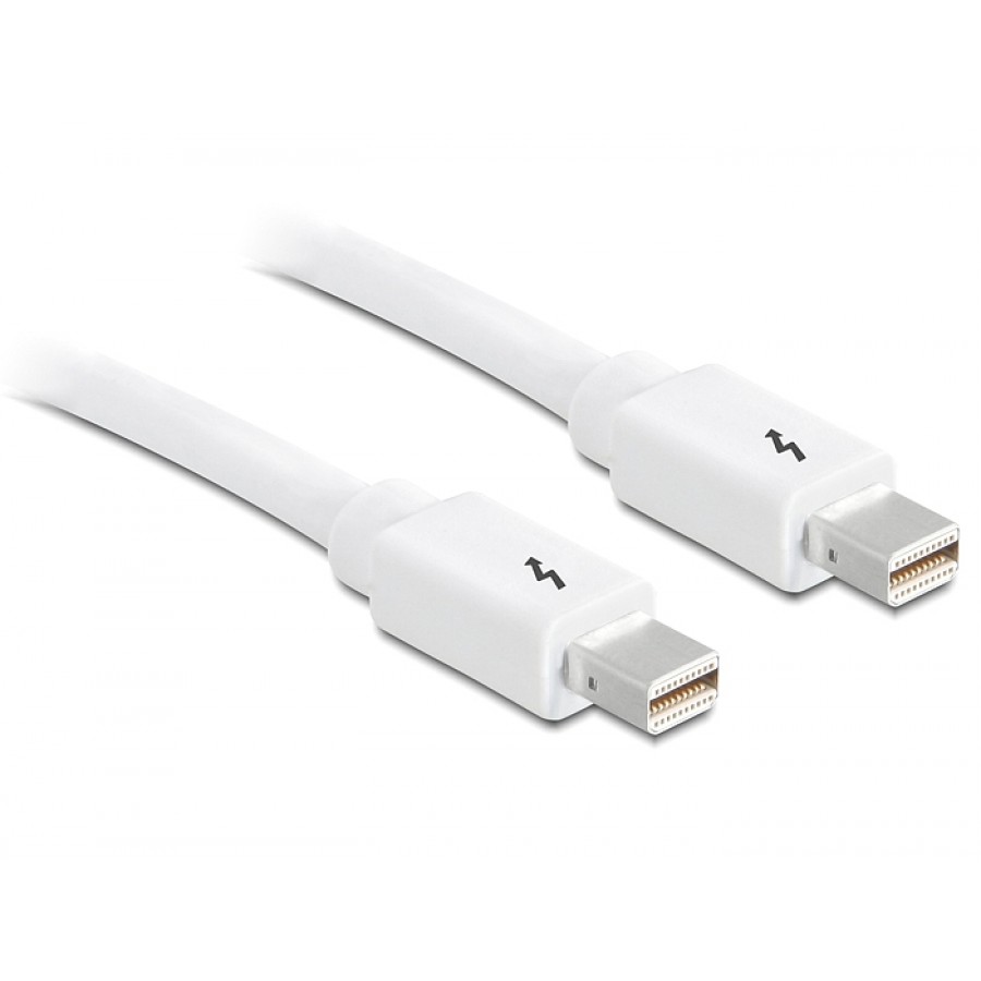 Kabel Thunderbolt M/M White 3m Delock