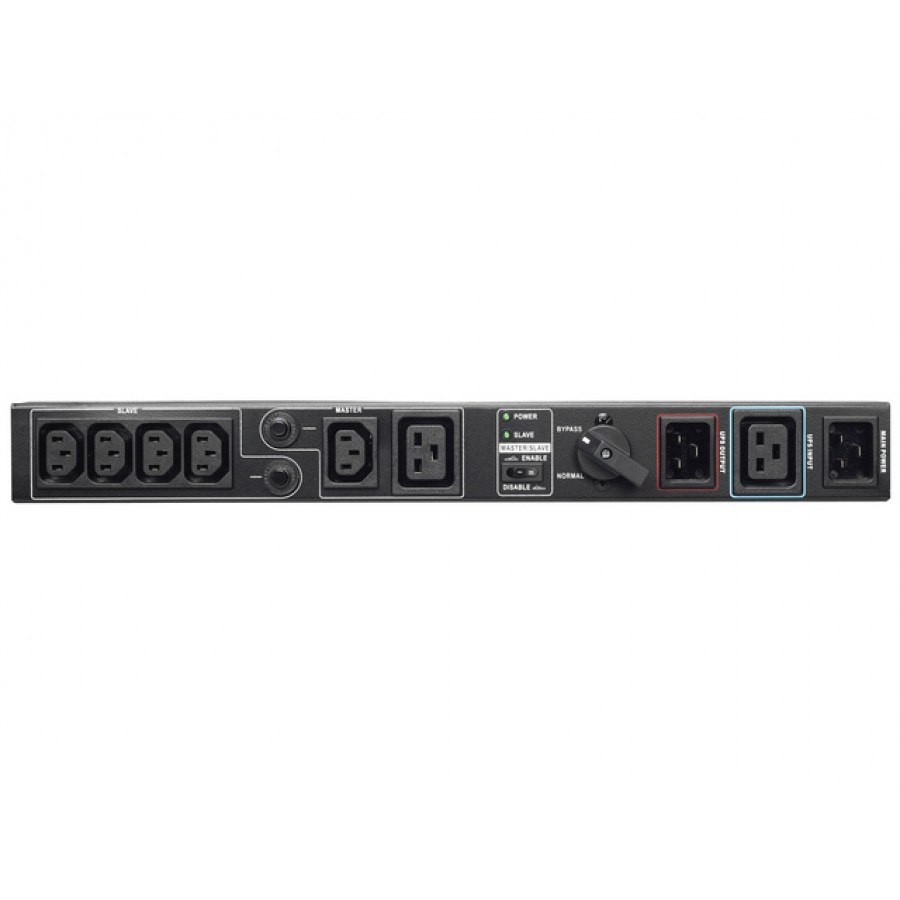 Maintenance Bypass Switch Rack 19" Dla UPS Power Walker Do 3000VA, 5x IEC C13, 1x IEC C19