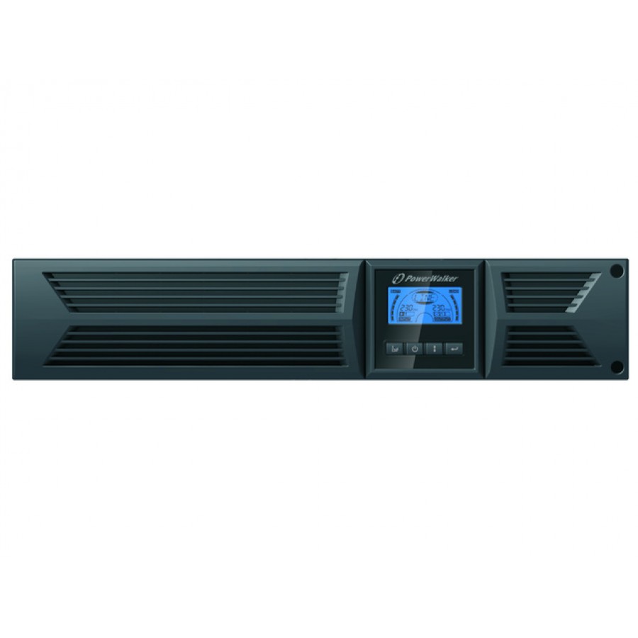 UPS Power Walker On-Line 1000VA 8x IEC Out, USB/Rs-232, LCD, Rack 19"/Tower