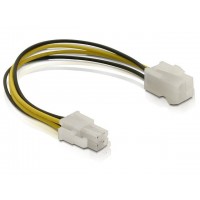 Kabel P4 Zasilający Cpu M/F 4pin Wewnętrzny 15cm Delock