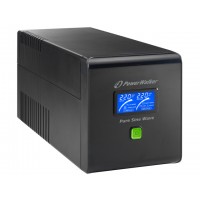 UPS Power Walker Line-Interactive 1000VA 4x IEC 230V, Pure Sine Wave, Rj11/45 In/Out, USB, LCD