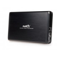 Kieszen Hdd Zewnętrzna Sata Natec Rhino 3.5" USB 3.0 Aluminium Black Slim