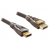 Kabel Displayport M-> Displayport M 2m Gold Premium Blister Delock