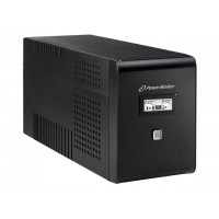 UPS Power Walker Line-Interactive 1500VA 2x Schuko + 2xiec Out, Rj11/Rj45 In/Out, USB, LCD