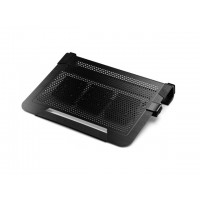 Podstawka Pod Laptop Cooler Master Notepal U3 Plus Black(Aluminiowa, Do 19", 3 Wentylatory