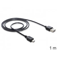 Kabel USB Mini Am-Mbm5p Easy-USB 2.0 1m Delock