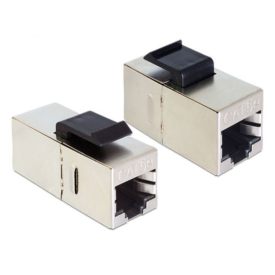 Moduł Keystone Gniazdo Rj45->Rj45 Cat 5e Do Puszki Montażowej Delock