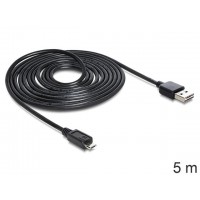 Kabel USB Micro Am-Mbm5p Easy-USB 2.0 5m Delock