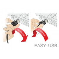 Kabel USB Micro Am-Mbm5p Easy-USB 2.0 5m Delock