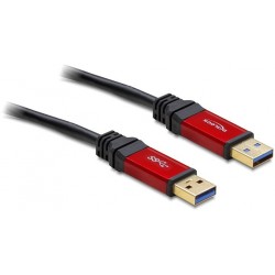 Kabel USB Am-Am 3.0 2m Premium Delock