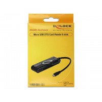 Czytnik Delock Na Micro USB OTG All In One USB 2.0