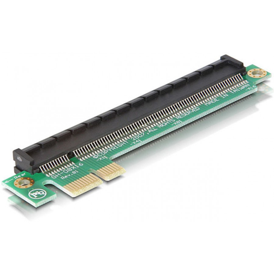 Karta Riser PCI Express X1->X16 Delock