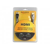 Kabel HDMI-HDMI Premium Sznur 2m Delock