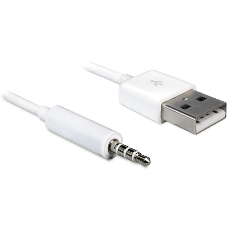 Kabel Do Apple Audio USB->Jack(M) 3.5mm Do Ipod Shuffle 1m Delock