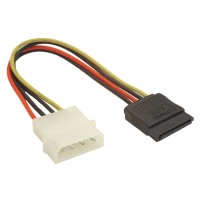 Kabel Sata Zasilający Molex(M)→Sata(F) 15cm Natec Extreme Media Blister