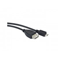 Kabel USB Micro Bm->Af USB 2.0 15cm Otg 15cm Natec Extreme Media Blister