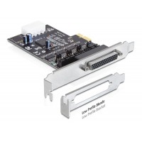 Karta PCI Express->Com 9pin X4 Na Kablu + Zasilanie Molex Delock