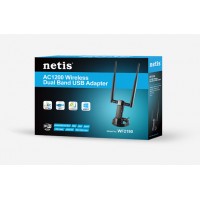 Bezprzewodowa Karta Sieciowa USB Netis WF2190 AC1200 Dual Band 2 Odczepiane Anteny 5dBi