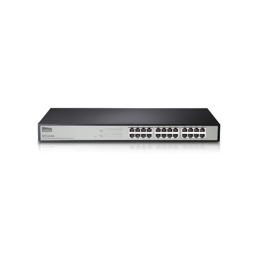 Switch Rack 19" 24-Port 1gb, St3124g Netis