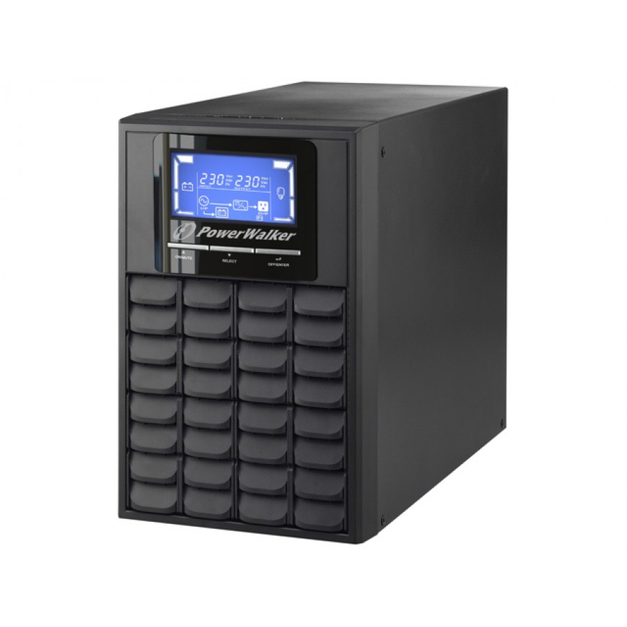 UPS Power Walker On-Line 1000va 3x IEC Out, USB/Rs-232, LCD, Tower