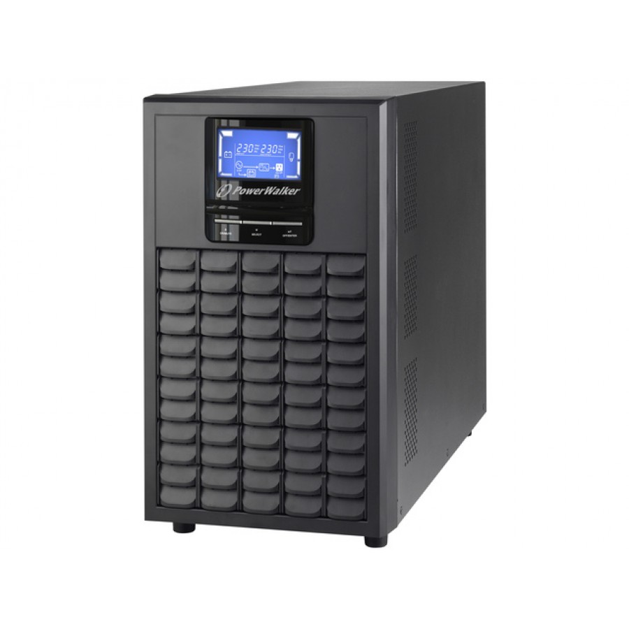 UPS Power Walker On-Line 3000va 4x IEC Out, USB/Rs-232, LCD, Tower